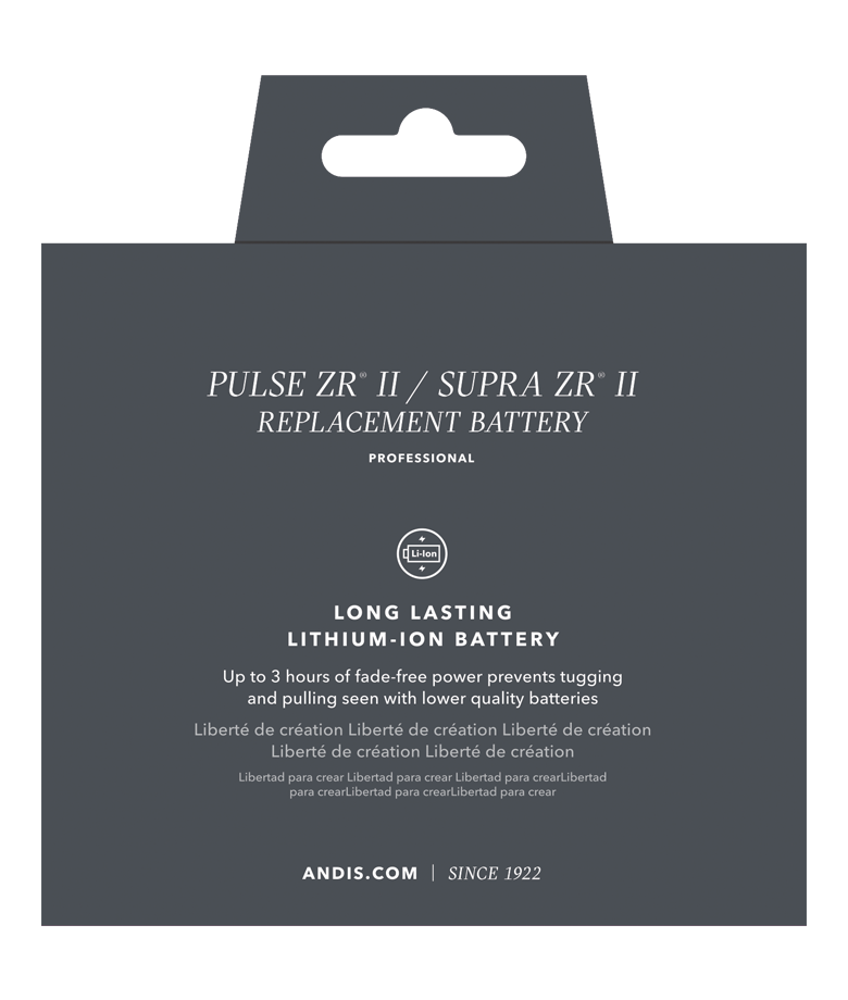 Andis Supra ZR II DBLC2 Replacement Battery by Andis - Sustainable Living (View 4)