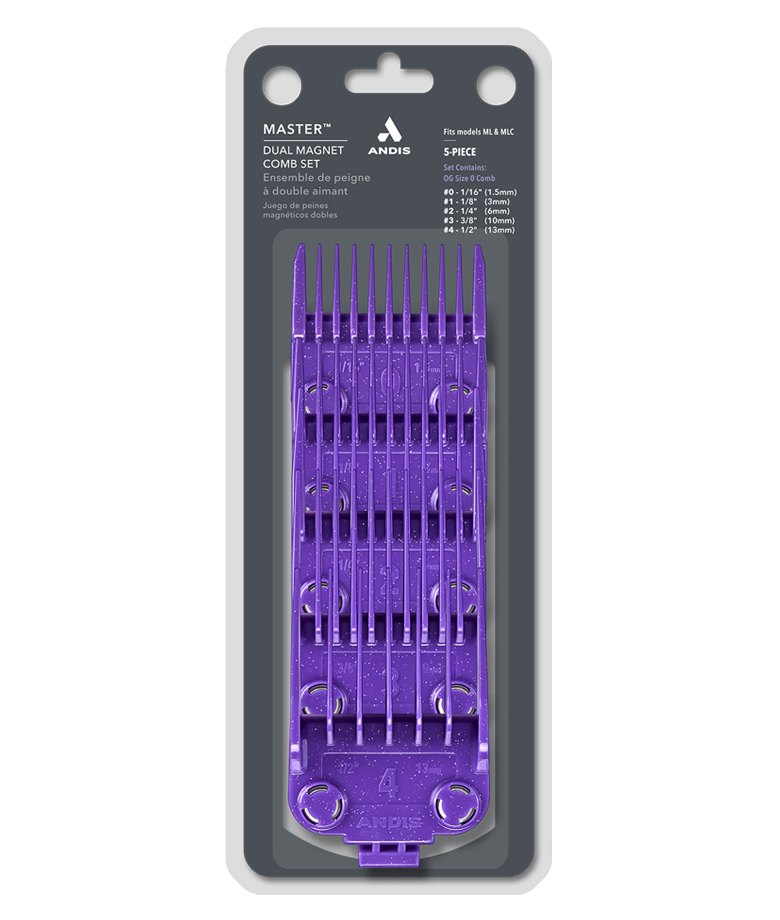 Andis Dual Magnet Small 5-Comb Set by Andis - Sustainable Living (View 4)