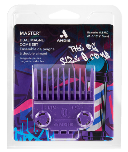 Andis Master Dual Magnet OG Size 0 Comb by Andis - Sustainable Living (View 3)