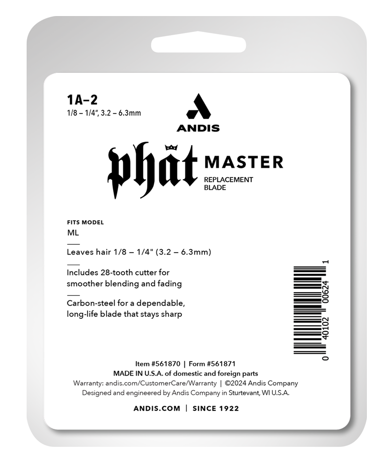 Andis Phat Master ML Clipper Blade by Andis - Sustainable Living (View 4)