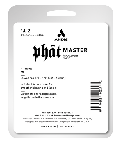 Andis Phat Master ML Clipper Blade by Andis - Sustainable Living (View 4)