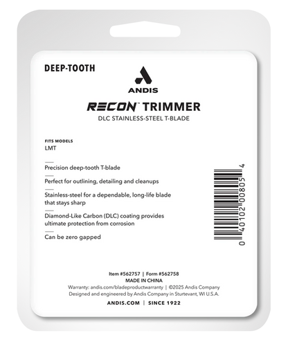 Andis Recon Trimmer Replacement T Blade by Andis - Sustainable Living (View 3)
