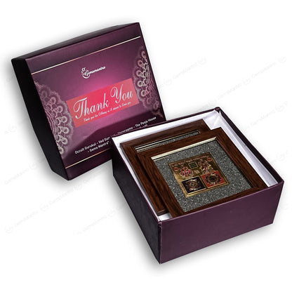 Shree Pyrite Yantra +Sampoorna Laxmi Ganesh Pyrite Yantra Dust Frame by SAMAHealing - Yantra (View 6)