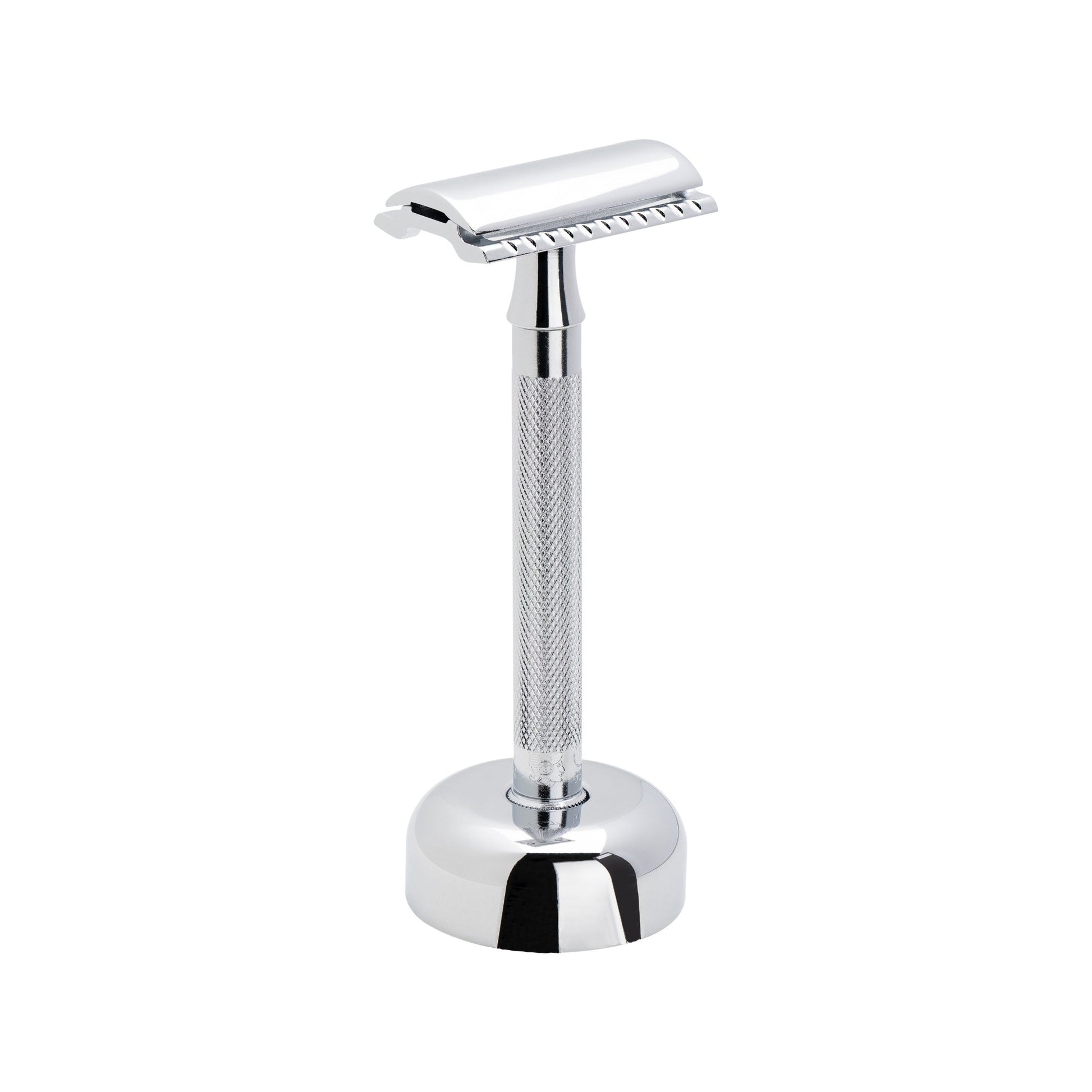 Merkur Razor Set 2-pieces ( Razor 23 001, and Stand 4005 001), Bright Chrome, MK-2381001 - Image 6
