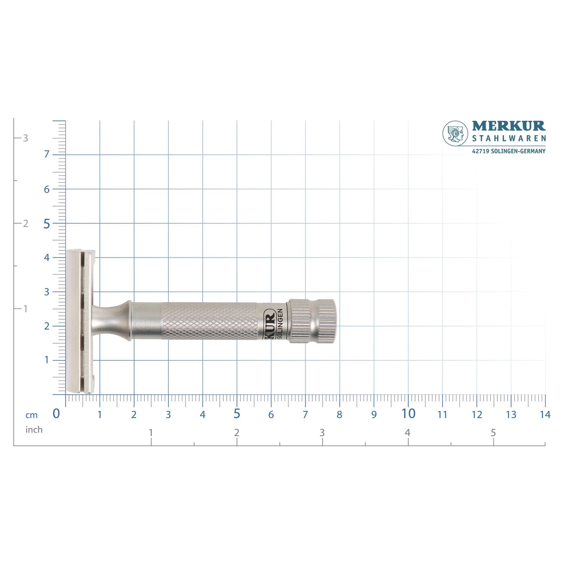 MERKUR Safety Razor 34 INOX In Satin Stainless Steel by Merkur - Safety Razor (View 5)