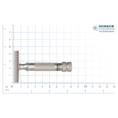 MERKUR Safety Razor 11 INOX In Satin Stainless Steel by Merkur - Safety Razor (View 5)