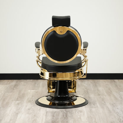 Luxor Barber Chair Gold by LEVANT BARBER EQUIPMENT - Sustainable Living (View 5)
