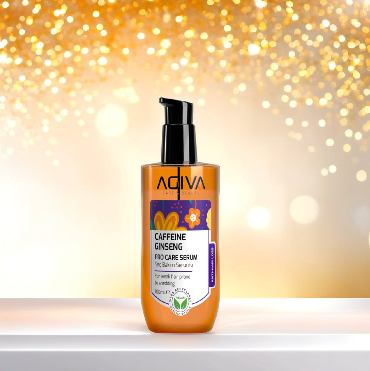 Agiva Caffeine Ginseng Pro Care Hair Serum 100ML by Agiva - Sustainable Living (View 3)