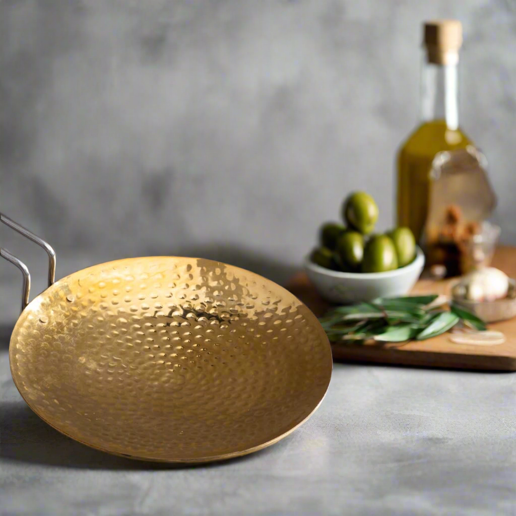 9" High Quality Brass Rotti Tawa / Chapaati Tawa