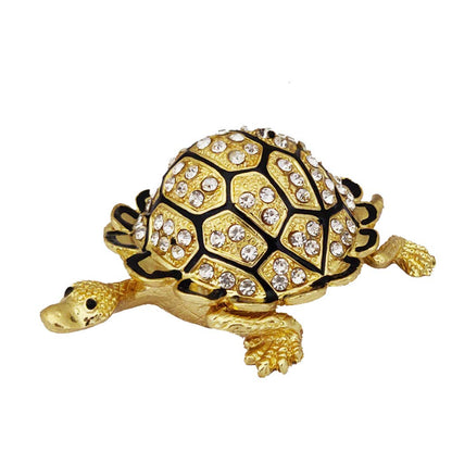 Bejeweled Fengshui Wish-Fulfilling Golden Tortoise by SAMAHealing - simple (View 2)