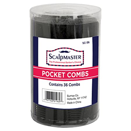 Scalpmaster Pocket Combs (36pc) by Scalpmaster - Sustainable Living