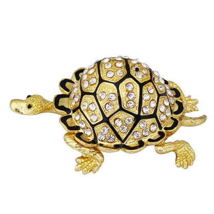 Bejeweled Fengshui Wish-Fulfilling Golden Tortoise by SAMAHealing - simple (View 3)
