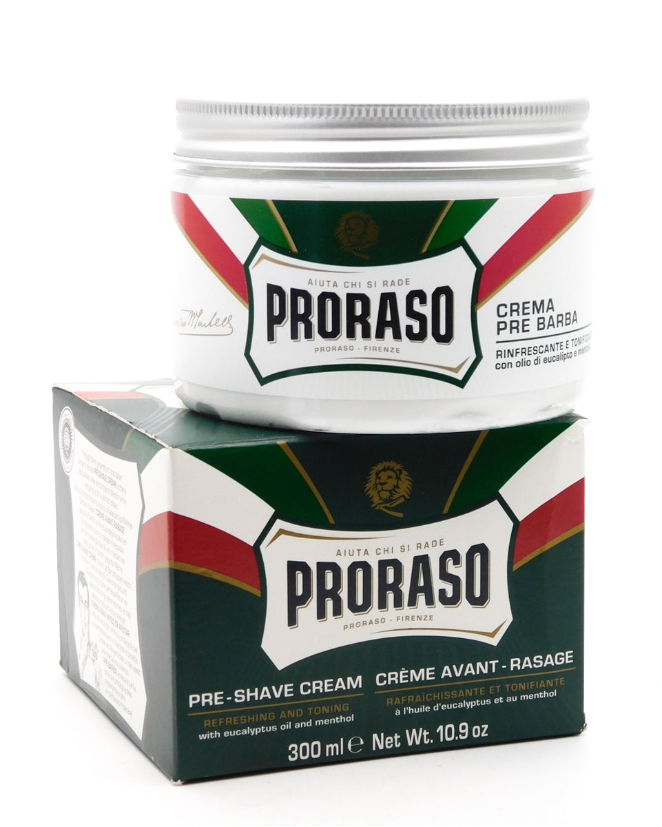 Proraso Pre and Post Shaving Cream Eucalyptus & Menthol 300ML - Eco-friendly - Sama Homes