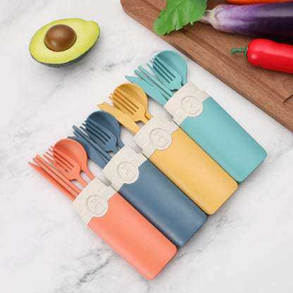 Cutlery Knife Fork Spoon Chopsticks Set Storage Box Five Piece Set – Sama Homes