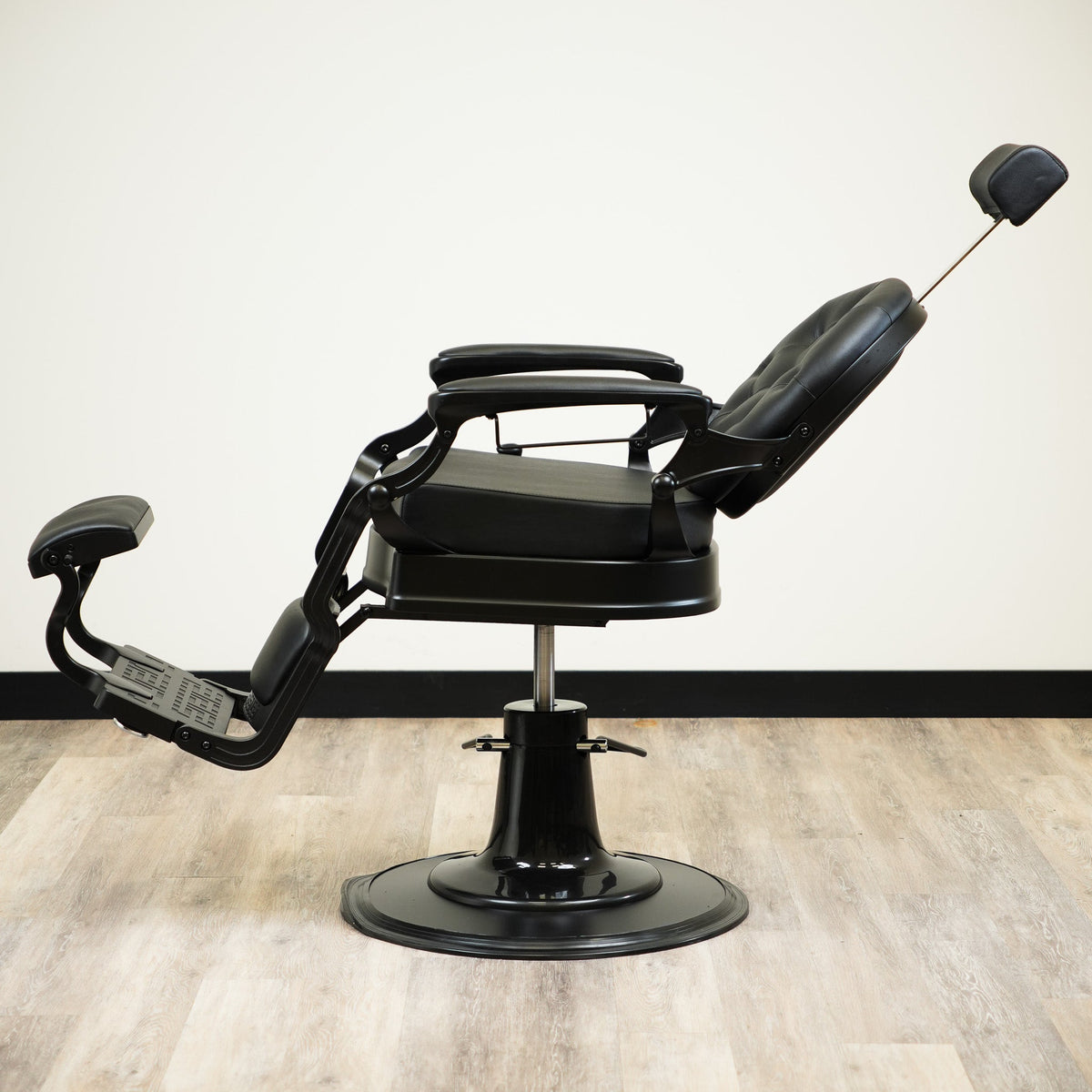 Sultan Barber Chair - Black by LEVANT BARBER EQUIPMENT - Sustainable Living (View 6)