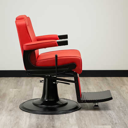 Cedrus Barber Chair - Red by LEVANT BARBER EQUIPMENT - Furniture (View 6)