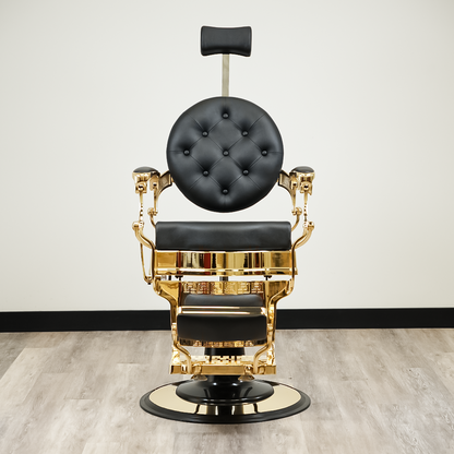 Luxor Barber Chair Gold by LEVANT BARBER EQUIPMENT - Sustainable Living (View 6)