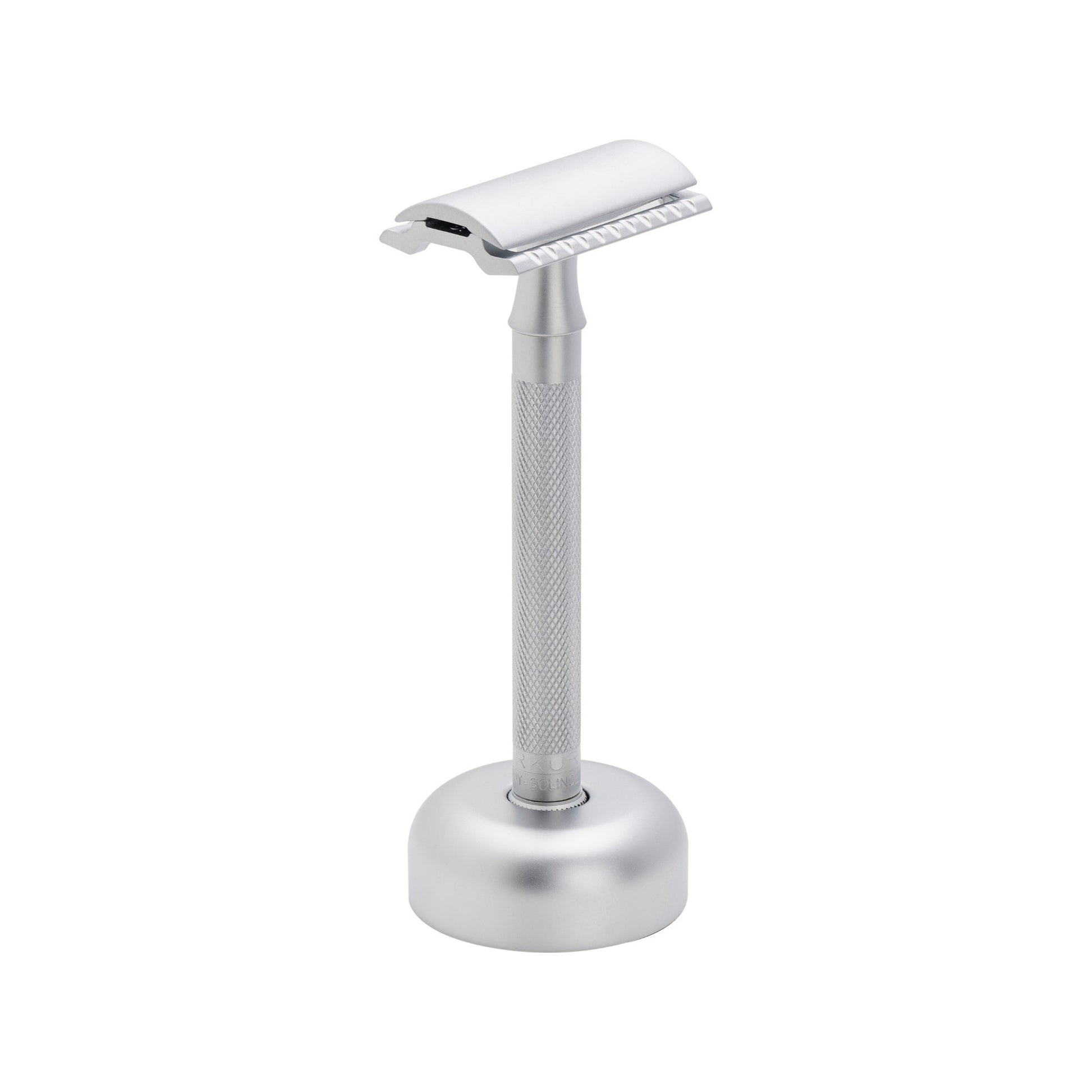 Merkur Razor Set 2-pieces (Razor 22 002 and Stand 4005 002), Matt Chrome, MK-2281002 - Image 5