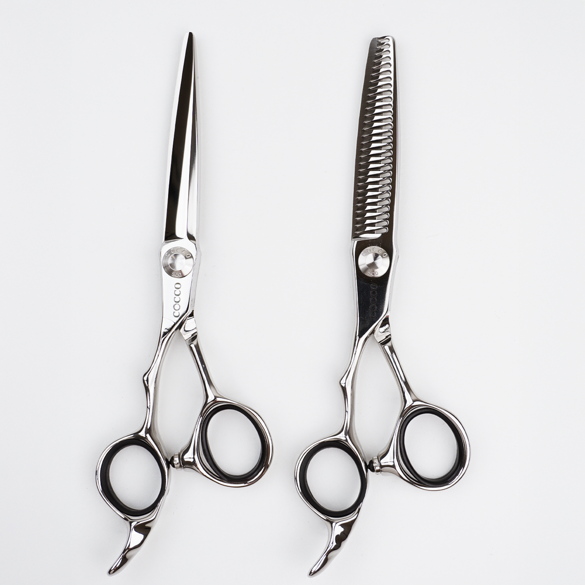 Cocco Super Cobalt 6" Shears w/ Case-Left Handed + Thinning Shears by Cocco - Sustainable Living