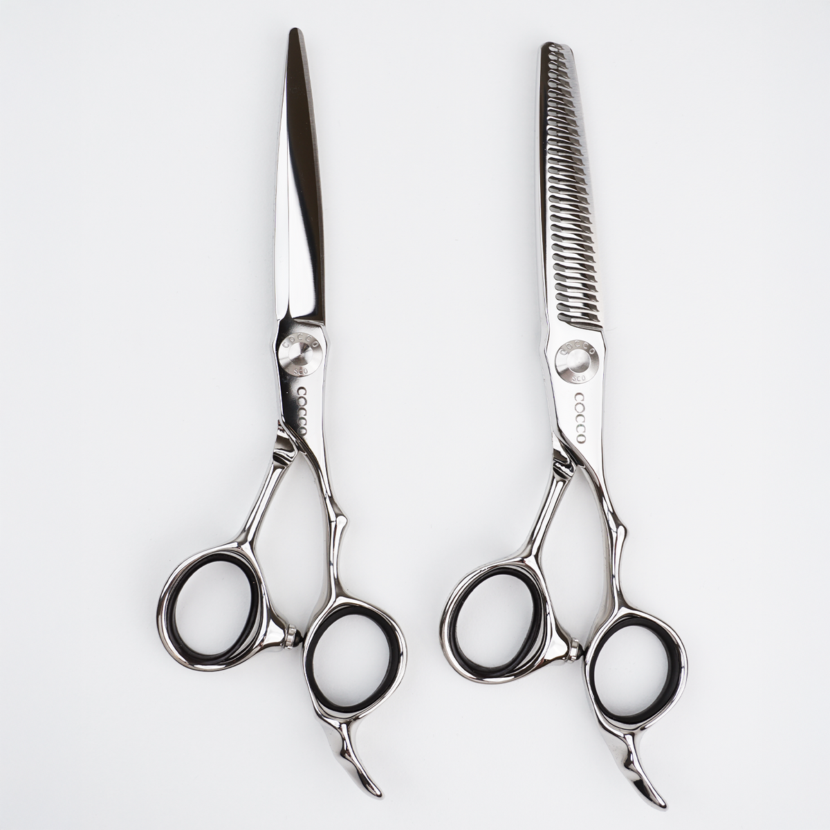 Cocco Super Cobalt 6" Shears w/ Case-Right Handed + Thinning Shears by Cocco - Sustainable Living
