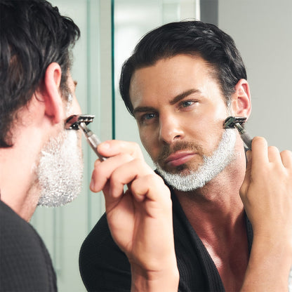 The Rockwell 6C Classic Grooming Starter Set | Razor, Brush & Cream by Rockwell Razors - Shaving Kits (View 8)