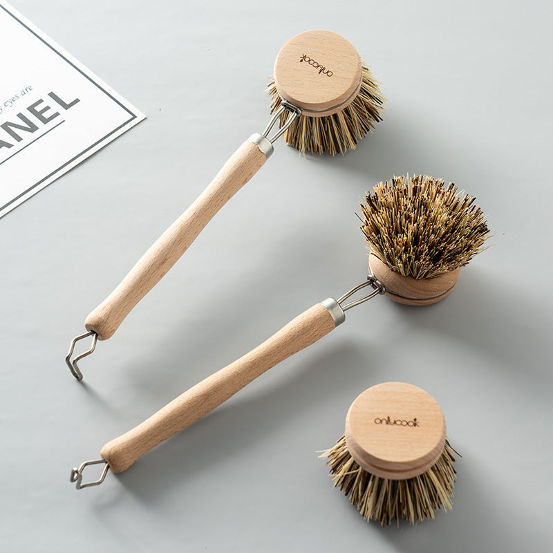 Premium Wok Cleaning Brushes – Horse Hair, Sisal & Palm Options for Daily Kitchen Cleaning - Image 6