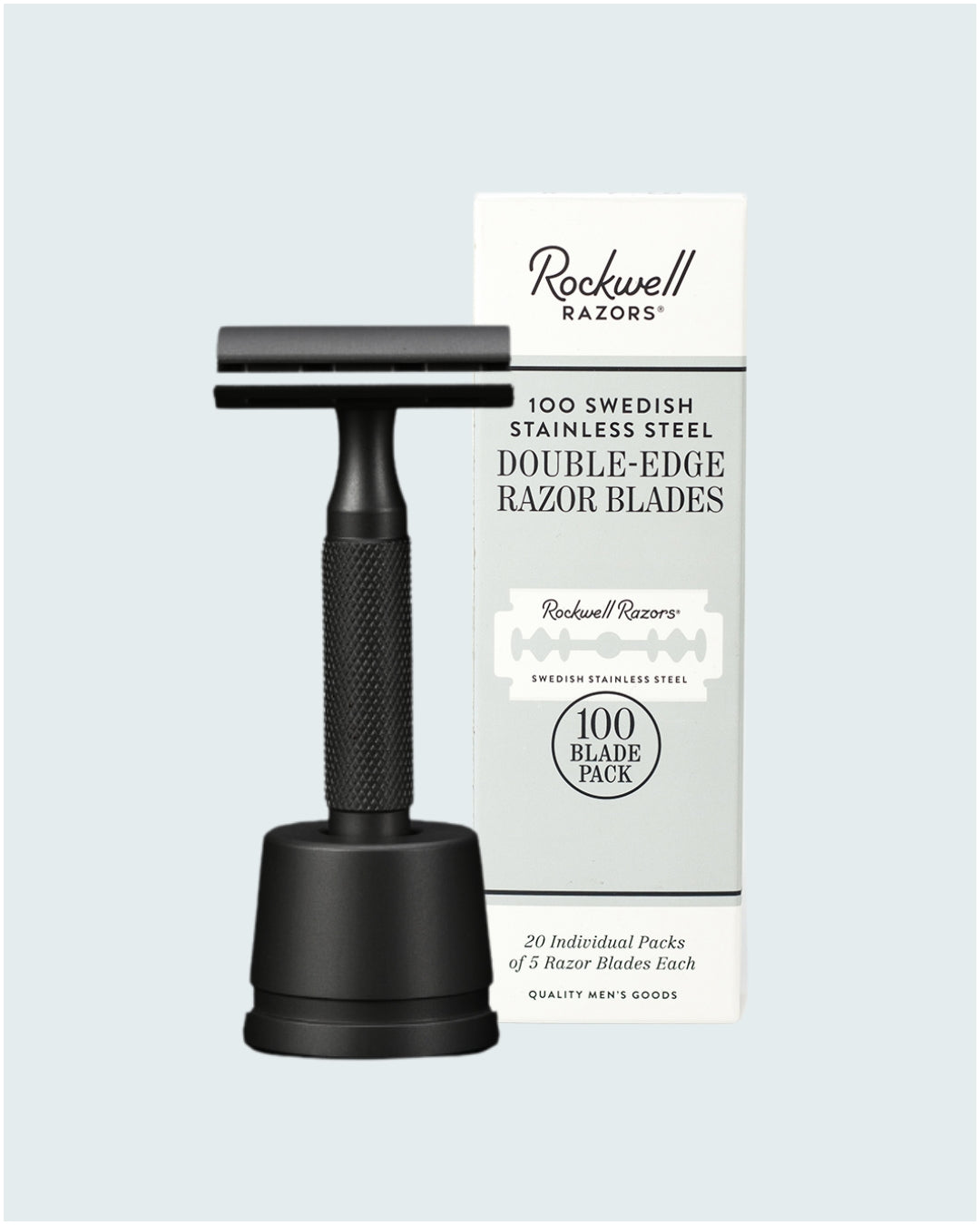 The Rockwell 6S 2-Year Shave Kit | Stainless Steel Razor & Blade Supply - Image 2