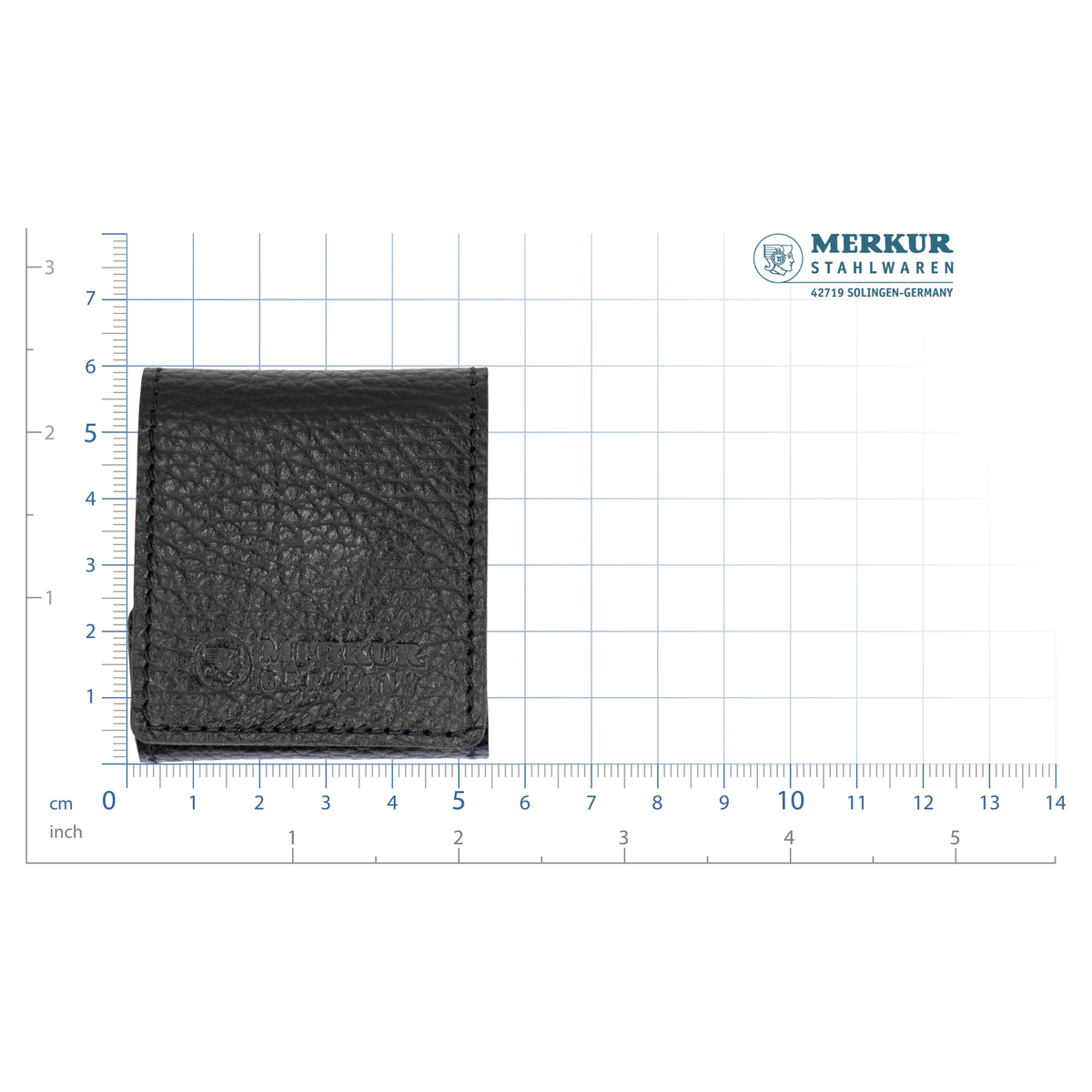MERKUR Safety Razor 933 INOX Travel Razor & Case