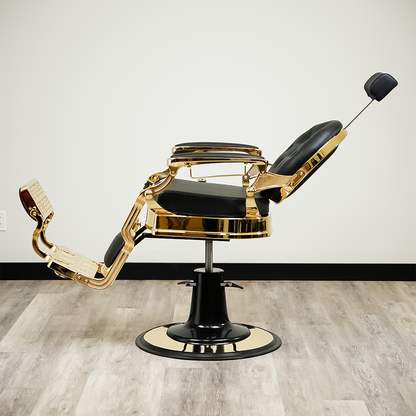 Luxor Barber Chair Gold by LEVANT BARBER EQUIPMENT - Sustainable Living (View 7)