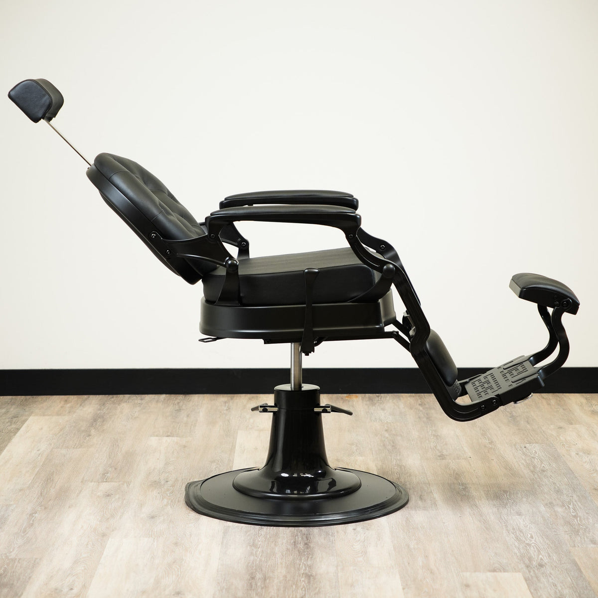 Sultan Barber Chair - Black by LEVANT BARBER EQUIPMENT - Sustainable Living (View 7)