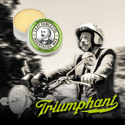 Captain Fawcett's Wax & Moustache Comb Gift Set(Triumphant) by Captain Fawcett's - Gift Sets & Kits (View 2)