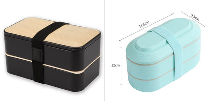 Double-Layer Insulated Lunch Box Lunch Box Student Lunch Box – Image 8
