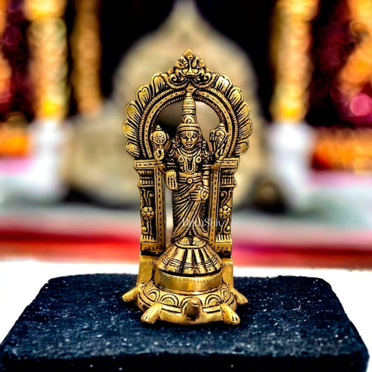 Sama Homes-brass superfine tirupati balaji lord venkateshwara idol 8