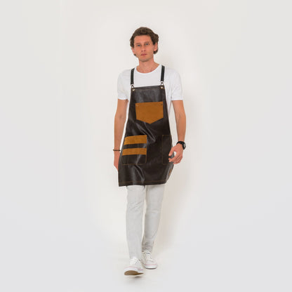 Barber Mood Premium Leather Apron by Barber Mood - Sustainable Living