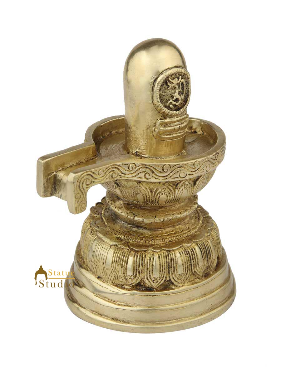 India Shiva Lingam Shivling Idol Religious 7 Inch