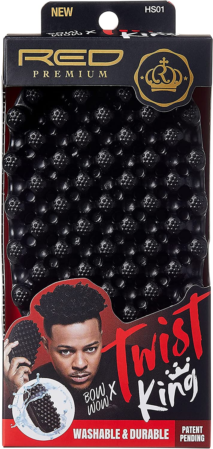 Red by Kiss Premium Twist King Luxury Twist Styler (Large) - Washable & Durable by KISS - Sustainable Living