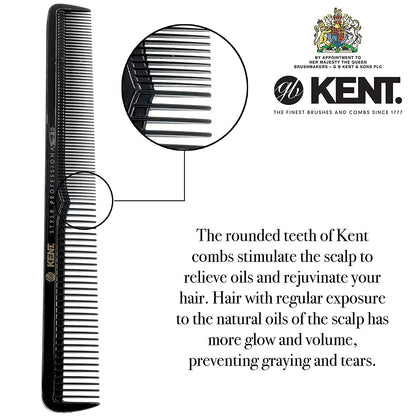 Kent 184MM CUTTING COMB DEEP TEETH by Kent - Hair Combs (View 2)