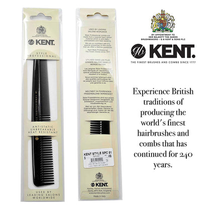 Kent 184MM CUTTING COMB SHALLOW TT by Kent - Hair Combs (View 4)