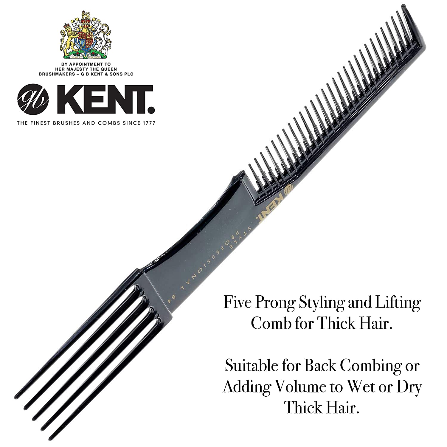 Kent 190MM 5 PRONG FORK COMB - Image 3
