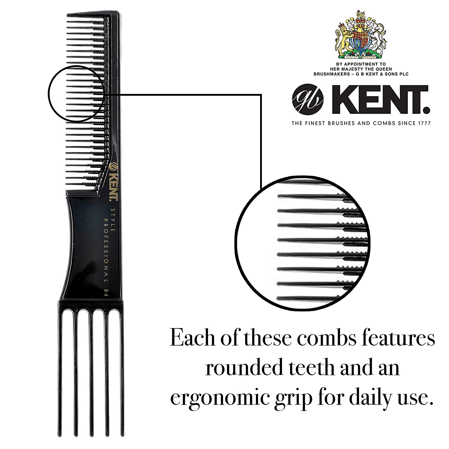Kent 190MM 5 PRONG FORK COMB - Image 2