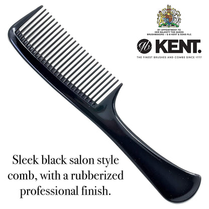 Kent 220MM HANDLED RAKE COMB by Kent - Hair Combs