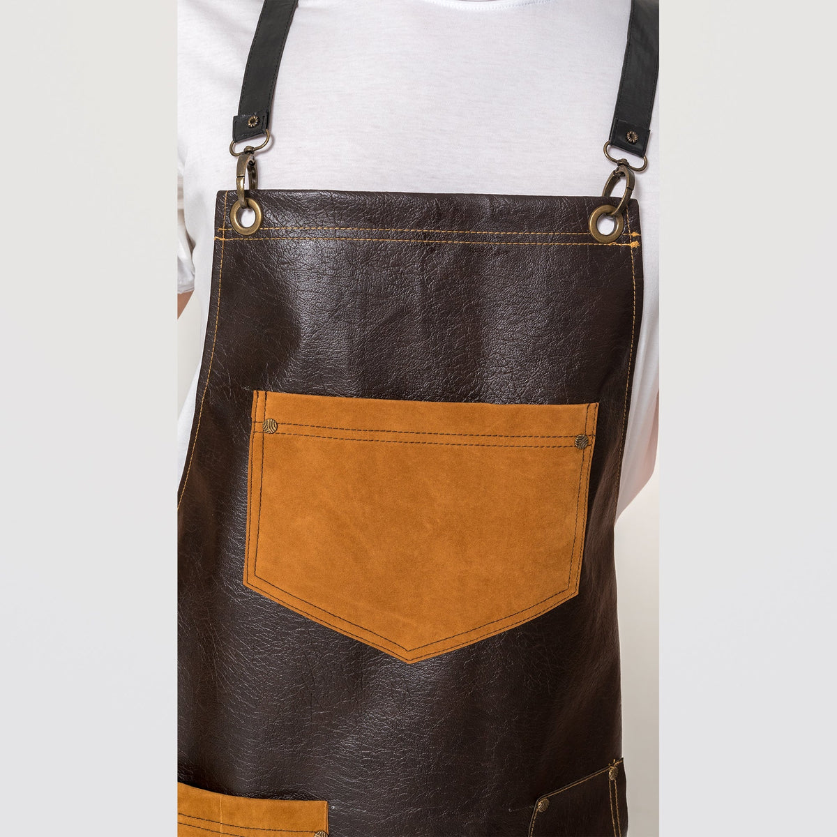 Barber Mood Premium Leather Apron by Barber Mood - Sustainable Living (View 5)