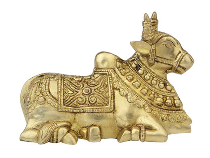 Nandi Idol Shiva Cows Statue by StatueStudio - Sustainable Living (View 3)
