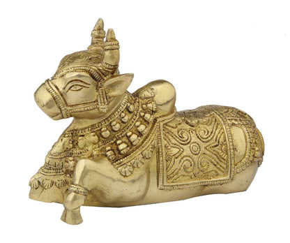 Nandi Idol Shiva Cows Statue by StatueStudio - Sustainable Living