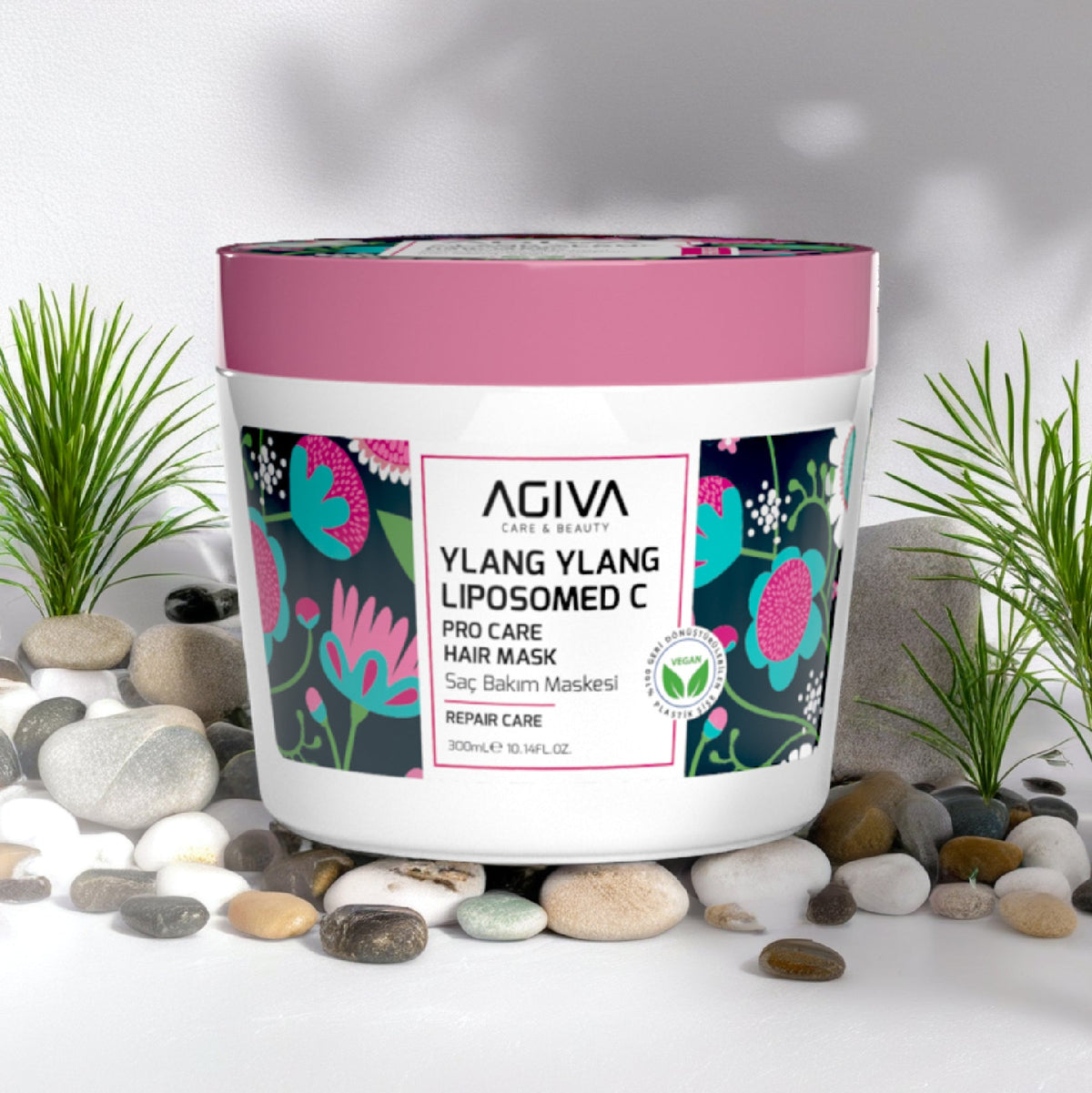 Agiva Ylang Ylang Lıpozom C Pro Care Hair Mask 300ML by Agiva - Sustainable Living (View 3)