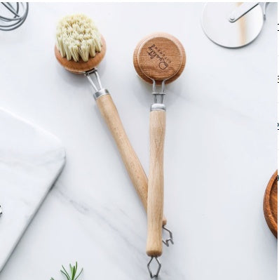 Wooden Handle Pot Brush – Eco-Friendly Cleaning Brush by SAMA Homes - 0 (View 2)