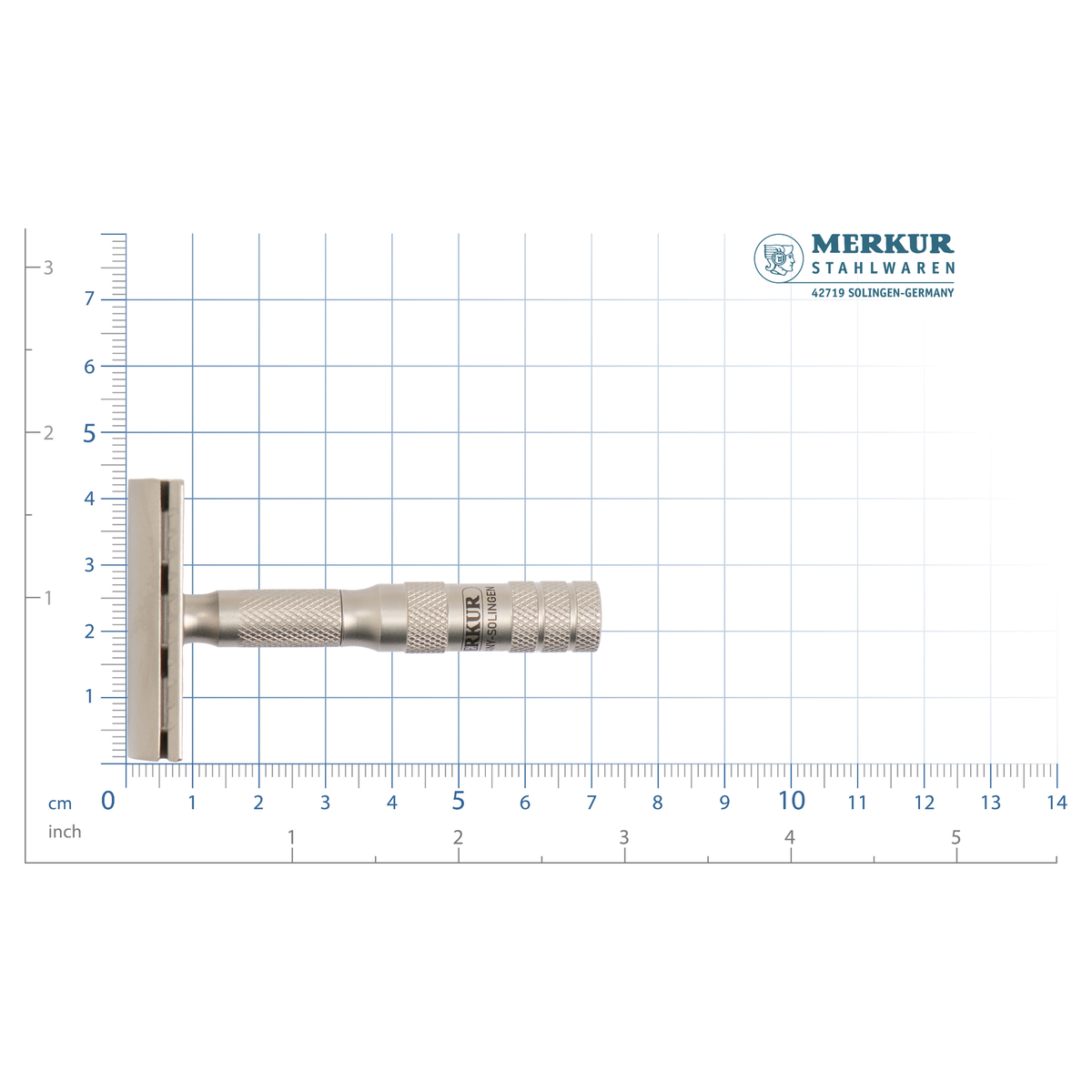MERKUR Safety Razor 933 INOX Travel Razor & Case by Merkur - Safety Razor (View 8)