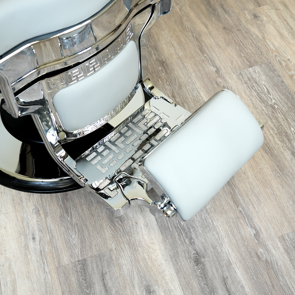 Santana Silver Barber Chair by Elite - Sustainable Living (View 8)