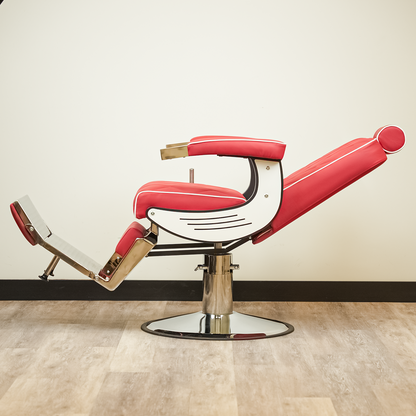 Bursa 2.0 Barber Chair - Red by Elite - Sustainable Living (View 8)