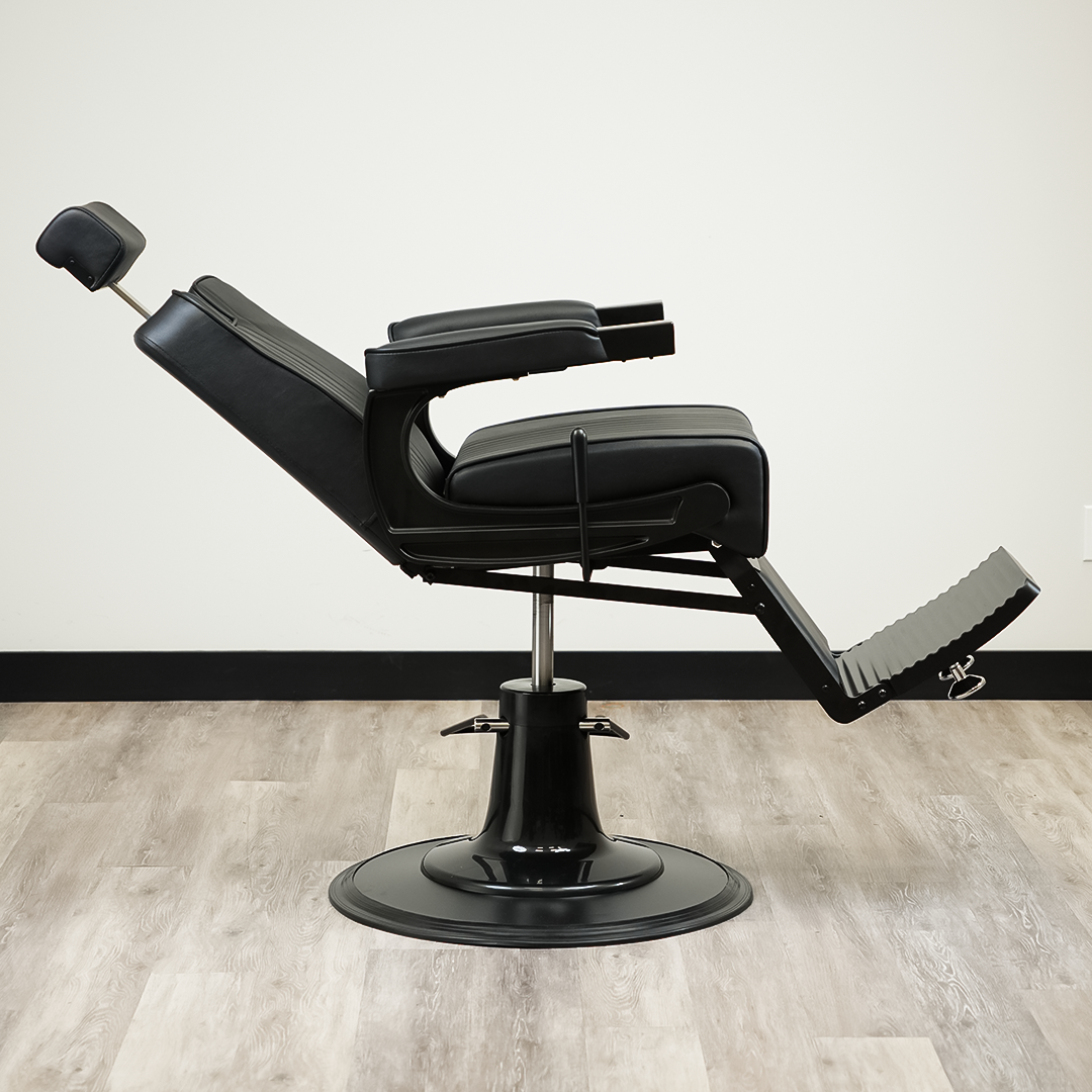Cedrus Barber Chair - Black by LEVANT BARBER EQUIPMENT - Sustainable Living (View 8)